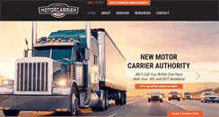 Desktop Screenshot of motorcarrierhq.com
